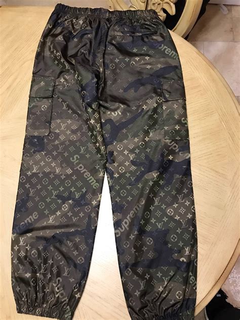 supreme louis vuitton track pants replica|supreme x louis vuitton collection.